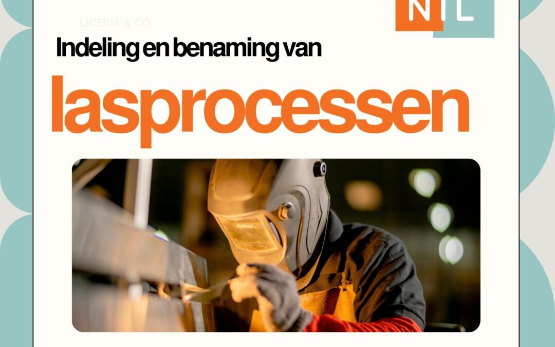 Indeling en benaming van lasprocessen